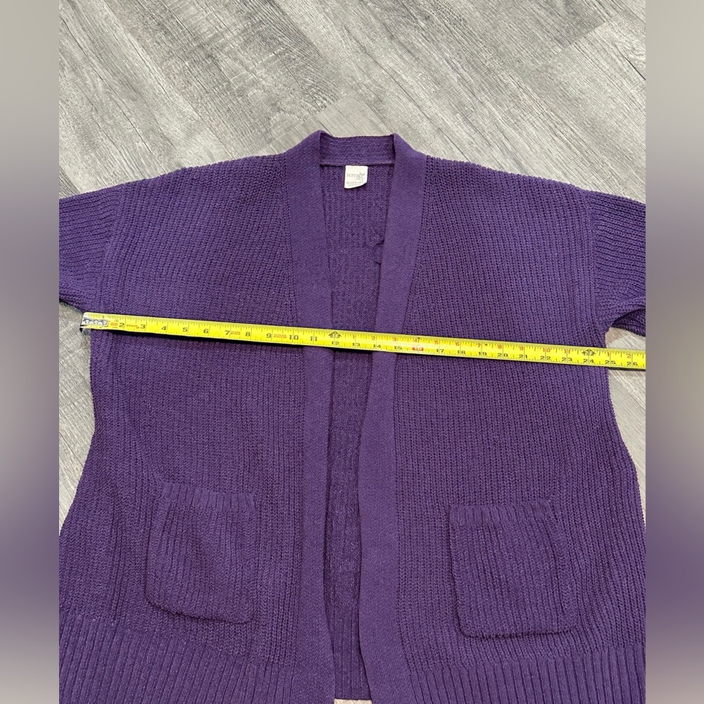 Womens terra & sky open front cardigan size 1X - Picture 9 of 10